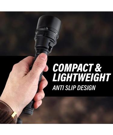 Rechargeable Diving Flashlight | Super Bright 2000 Lumens XM-L2 LED | Scuba Gear for Pros and Amateurs - Buy Online on GoSupps.com
