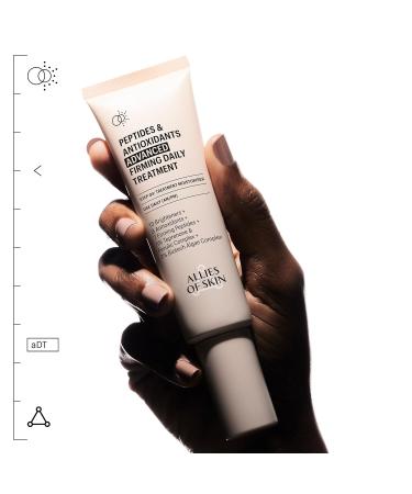Allies of Skin Advanced Firming Daily Treatment - Peptides Antioxidants & Brighteners for Youthful Skin 20ml - Buy Online on GoSupps.com