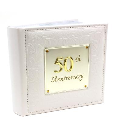 Photo Album 50th Wedding Anniversary Memories Occasion Shudehill Hold 80 4" X 6"