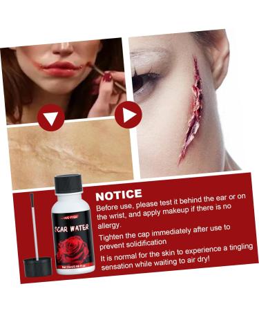 FRCOLOR Scar Wax & Coagulated Blood Makeup - Halloween Costume Decor (2 Sets) - Perfect for Haunted House & Special Effects - Buy Online on GoSupps.com