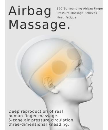 SXHLSeller Electric Head Massager | Portable Scalp Massager with Heat & Multi-Function 3 Hot Compress Levels 4 Massage Zones for Ultimate Head Spa Experience - Buy Online on GoSupps.com