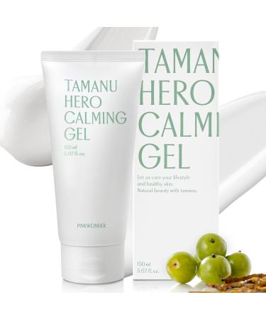 Tamanu Hero Calming Gel 5.07oz (150ml) | Organic Tamanu Gel Cooling Soothing Instant Relief for Skin & Sunburn Sunburn Relief Alcohol Free Gel cream Korean Skincare