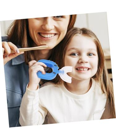 Gatuida 10 pcs Children's Shaped Toothbrush Set - Portable U-Toothbrushes for Kids | Durable & Easy Clean PP Material - Buy Online on GoSupps.com