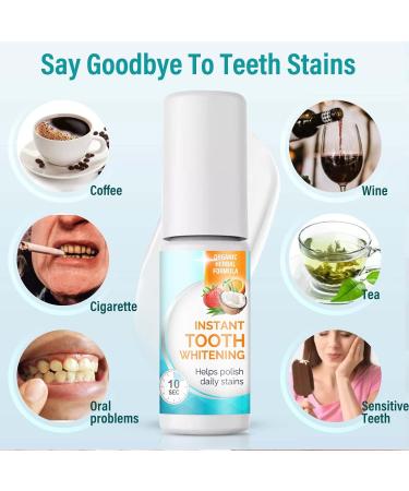 Instant White Tooth Paint for Teeth Whitening - Simple & Portable - Buy Online on GoSupps.com