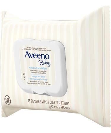 Aveeno Baby Baby Wipes for Sensitive Skin Unscented Hand and Face 25 Count 25 count (Pack of 1) - Buy Online on GoSupps.com