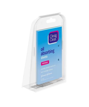 Clean & Clear Oil Absorbing Facial Sheets - 50 ct (Pack of 6) | Blotting Papers for Face & Nose | Absorbs Excess Oil & Shine Instantly - Buy Online on GoSupps.com