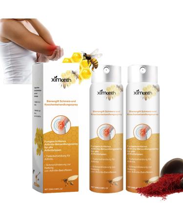 2PC New Todahof Bienengift Joint spray Cvreoz Bienergift Spray Todahof Bienengift Spray Beeengift joint spray Todahof Bienengiftsalbe Todahof Bienengiftrevay Pray