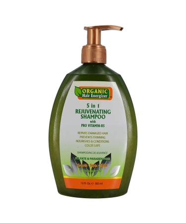 Organic Hair Energizer 5 In 1 Rejuvenating Shampoo 13 Oz 13 Ounce