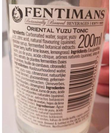 Fentiman's Oriental Yuzu Tonic 12*20cl - Buy Online on GoSupps.com