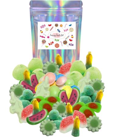 1kg Green Pick N Mix Sweets - Resealable Bag - Buy Online on GoSupps.com