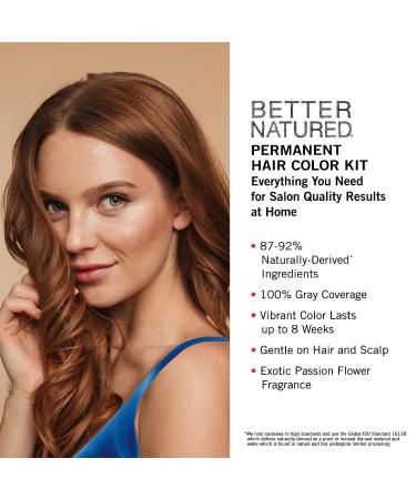 4N Medium Natural Brown Permanent Hair Color Dye Kit - Long-Lasting Radiant Color Includes Developer Barrier Cream Gloves & More - Buy Online on GoSupps.com