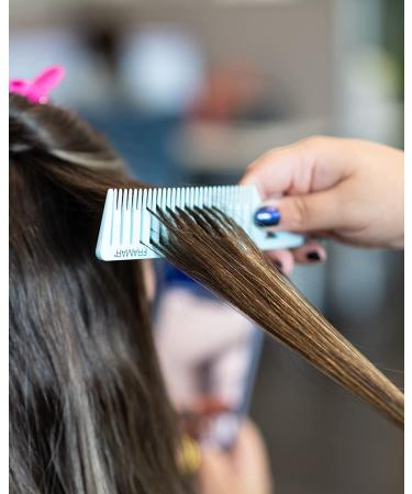 Framar Dreamweaver Highlight Comb Set - Hair Stylist Combs for Balayage & Hair Coloring with Metal Pick - Pastel - Buy Online on GoSupps.com