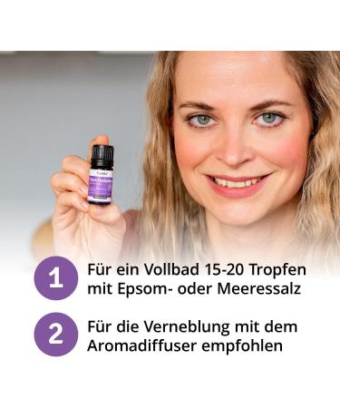 Casida Clear Thoughts Essential Oils 5ml - Lavender Peppermint & Rosemary - Enhance Clarity & Combat Brain Fog - International Shipping Available - Buy Online on GoSupps.com