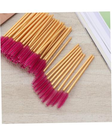Beavorty 50 Pcs Makeup Eyelash Mascara Colored Mascara Lash Applicator Eyelash for 50 Pcs Rose - Buy Online on GoSupps.com