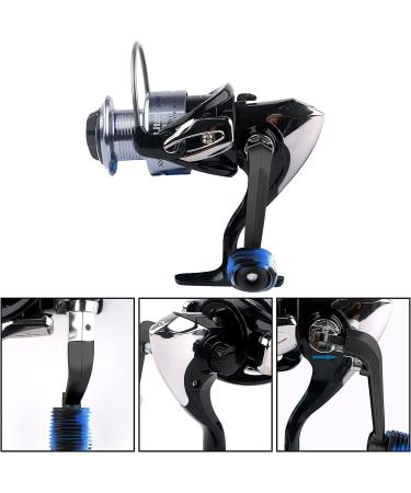 Fishing Reel Replacement Power Handle Grip with Rubber Cover - Universal Non-Slip Baitcaster Knob Sleeve - Black - Buy Online on GoSupps.com
