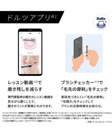 Buy Panasonic EW-DP57 Sonic Vibration Toothbrush - Doltz Electric Toothbrush 100-240V Japan Import 2023 Model (Silver) - Fast International Shipping - Buy Online on GoSupps.com
