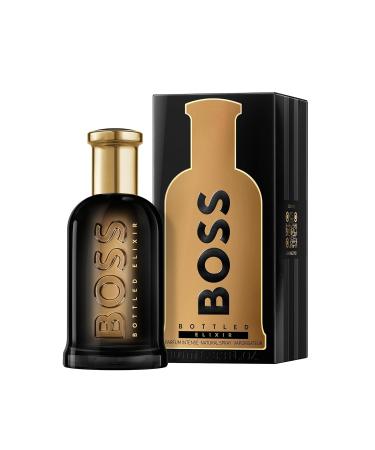 Hugo Boss Bottled Elixir Parfum Woody Men's Cologne With Notes of Incense Vetiver & Cedarwood Essence Long Lasting Fragrance 3.38 Fl Oz (Pack of 1) - Buy Online on GoSupps.com