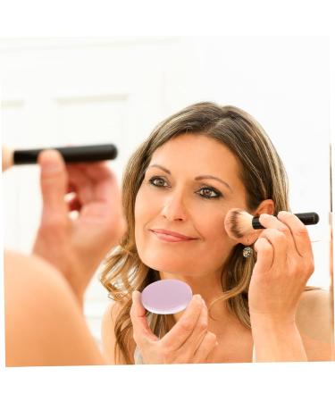 Healeved 2pcs Dispensing Empty Toner Cosmetic Pot Finish Powder Jar Loose Powder Compact Glass - Buy Online on GoSupps.com