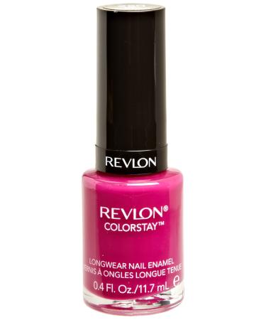 REVLON Colorstay Nail Enamel, Rich Raspberry, 0.4 Fluid Ounce