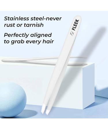 Fleek-Eye Brawl Tweezers - Professional Stainless Steel Precision for Men & Women | Unique Pink Face Hair Tweezers - International Shipping Available - Buy Online on GoSupps.com