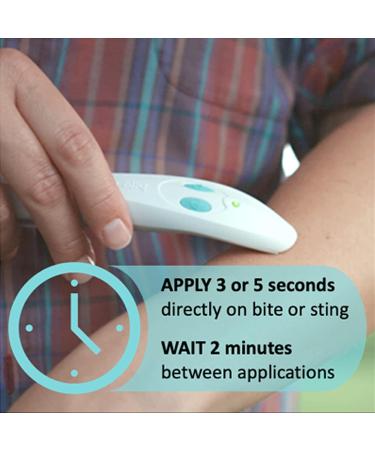 Bite Away Insect Sting & Bite Relief - FDA-Cleared, Chemical-Free Treatment for Fast Symptom Relief - Reduce Pain & Itching, No Odor or Residue - FSA/HSA Eligible - Buy Online on GoSupps.com