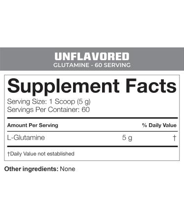 Buy MTN OPS L-Glutamine Powder 60 Servings - 100% Pure Muscle Recovery Supplement Unflavored 5g per Serving Fast International Shipping - Buy Online on GoSupps.com