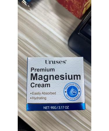 Magnesium Cream Magnesium Lotion Highly Concentrated Magnesium for Leg Muscle Joint Car Magnesium Oil Cream with Pure Zechstein Magnesium Topical Magnesium Chloride Easy Absortion 3.17G 3.17 Fl Oz (Pack of 1) - Buy Online on GoSupps.com