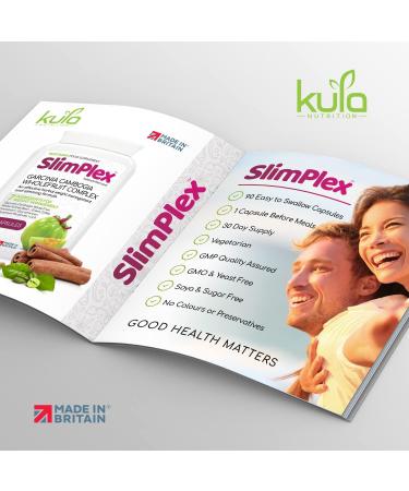 SlimPlex Garcinia Cambogia - Whole Fruit Complex with Glucomannan, Green Coffee Extract, White Kidney Bean, CLA & Chromium Picolinate - 90 Capsules for Weight Management - Buy Online on GoSupps.com