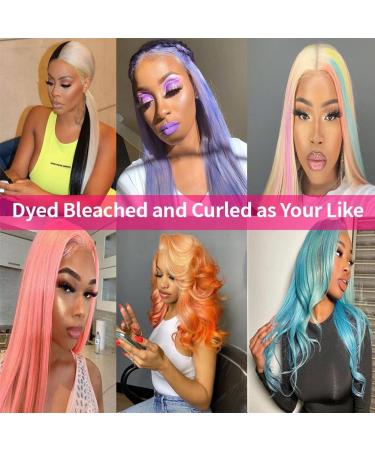 24 Inch Blonde 613 Lace Front Wig with Baby Hair | Brazilian Virgin Human Hair | HD Transparent Lace | Natural Hairline | Women's Straight Wig - Buy Online on GoSupps.com