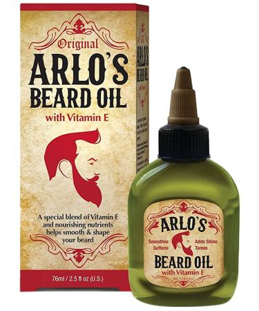 Arlo's Beard Oil with Vitamin E 2.5 ounce - Buy Online on GoSupps.com