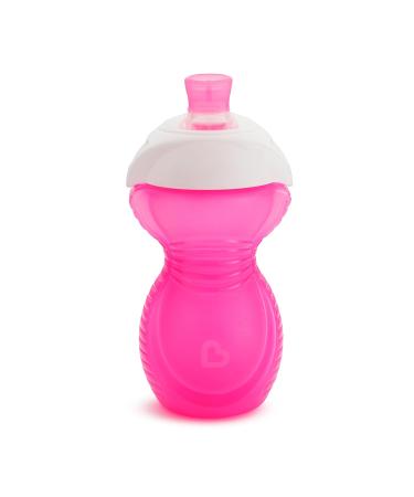 Munchkin Click Lock 9oz Sippy Cup 2 Pack - Bite Proof, Pink/Purple & White - Buy Online on GoSupps.com
