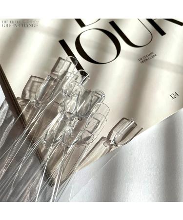 200 Tips Nail Polish Swatch Sticks Nails Art Display | Transparent Nail Swatches for DIY Nail Decor - Buy Online on GoSupps.com