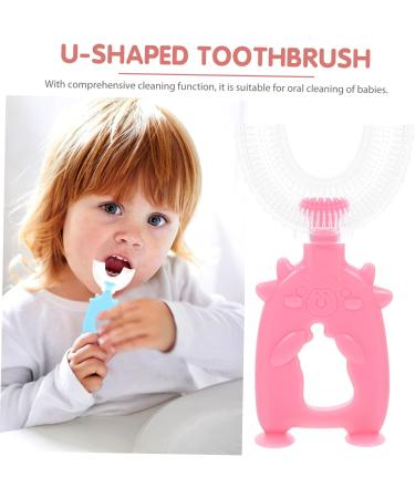 Magiclulu U-Shaped Toothbrush for Children - 18 Pack | Optimal Whole Mouth Cleaning for Kids & Babies - Buy Online on GoSupps.com