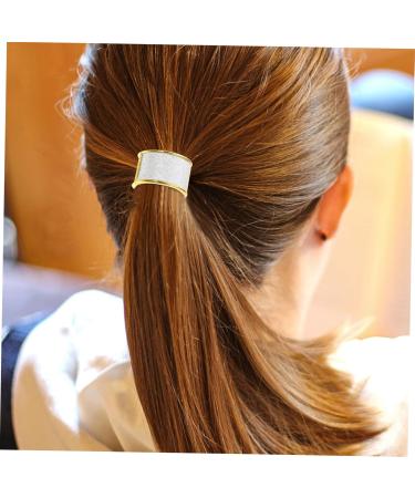 minkissy 6 Sets Ponytail Cuff Holder Ponytail Holder Cuff Metal Hair Ties Gothic Punk Metal Ponytail Holder Metal Hair Ties Circle Ponytail Cuff Wrap Ponytail Cuffs for Girls Round Yiwu - Buy Online on GoSupps.com