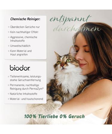 Biodor Animal Laundry Flush 1L - Powerful Odor Neutralizer & Enzyme Cleaner for Pet Stains Urine & Feces | Effective Pet Environment Cleaner - Buy Online on GoSupps.com