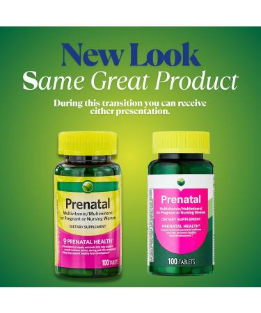 KP+ Prenatal Multivitamin Multimineral for Pregnant or Nursing Women | Prenatal Health Support | Promotes Healthy Fetal Development | 100 Tablets | Dietary Supplement | Pack of 2 - Buy Online on GoSupps.com