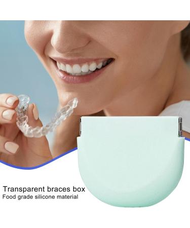 Fowybe Silicone Prosthesis Container & Holder - Food-Safe Ventilated Design for Dentures & Aligners - Night & Mouth Protection - Buy Online on GoSupps.com