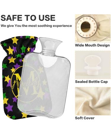 Personalized 2L Heat Bottle with Star Design | Carnival Hot Water Bags for Pain Relief & Headache Relief - Buy Online on GoSupps.com