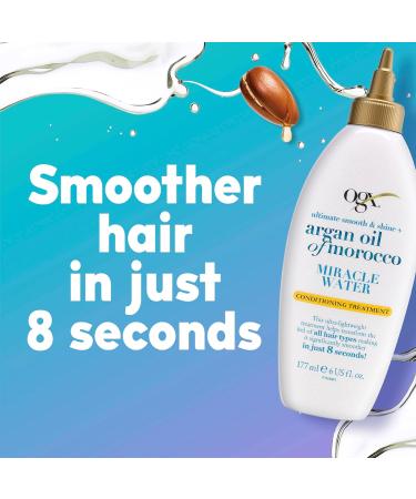  OGX OGX Argan Oil from Morocco Ultimate Smooth and Shine Miracle Treatment for Damaged Hair 177ml - Buy Online on GoSupps.com