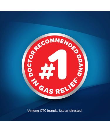 Gas-X Extra Strength Softgels - 72 Count, 125mg Simethicone for Gas Relief - Buy Online on GoSupps.com