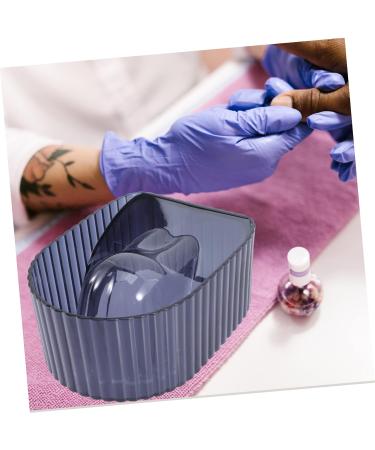 FRCOLOR Nail Soak Off Bowls Manicure Hand Soak Bowl Soak off Gel Polish Remover Gel Nail Polish Remover Manicure Bowl Black Nail Bowl Dip Nail Remover Nail Glue Remover Acrylic Spa 14.2x11cm As Shown - Buy Online on GoSupps.com