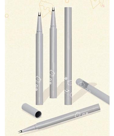 Double Tip Lower Eyelash Pencil Waterproof Double-Tip Eyelash Pencil Waterproof Liquid Eyeliner (3PCS-Black) - Buy Online on GoSupps.com