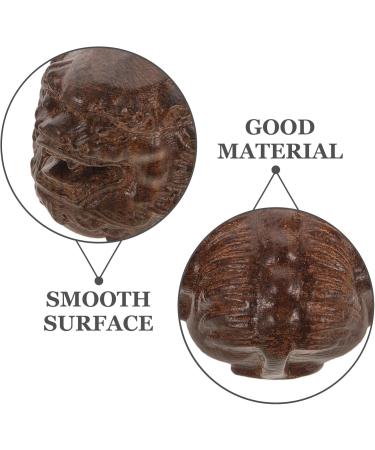 PopetPop Wooden Massage Balls - 2PC Baoding Balls for Stress Relief & Self-Massage | Chinese Health Exercise Tool - Buy Online on GoSupps.com