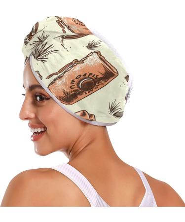 Super Absorbent Horse Men Hair Towel 2 Pack | Quick Dry Hair Turbans for Women & Girls - Buy Online on GoSupps.com