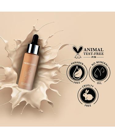 Faces Canada Second Skin Serum Foundation SPF 15 | Ultra Lightweight with Marine Algae Extract | Natural Matte Finish for HD Flawless Radiance | Natural 02 Shade | 4.94 Oz - Buy Online on GoSupps.com