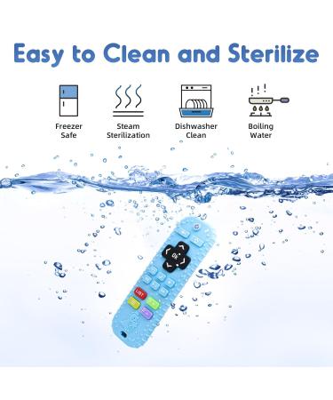 Best Silicone Baby Teething Toys 0-12 Months | Remote Control Teething Aids & Bath Toys for Toddlers | Safe & Fun Gifts - Buy Online on GoSupps.com