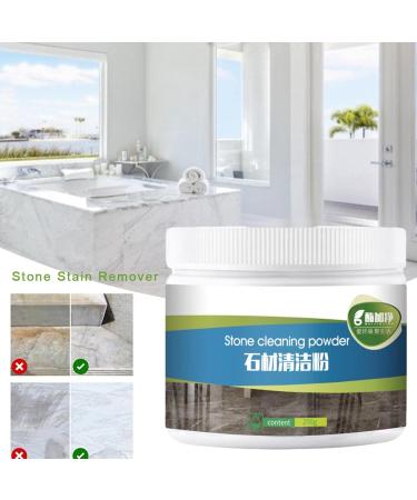 2 Stone Cleaning Powder | Multi-Purpose Marble Cleaners Porcelain Cleaner for Bathroom for Sink Wall Tile Granite Natural Stone - Buy Online on GoSupps.com