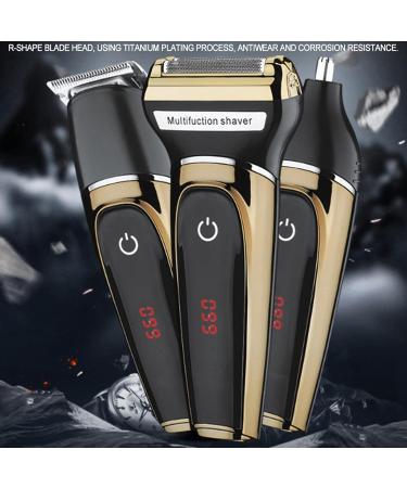 Electric Shaver Electric Shaver Electric Hair Clipper Multi-Functional 3-in-1 Electric Hair Beard Shaver Precision Trimmer USB Charging - Buy Online on GoSupps.com