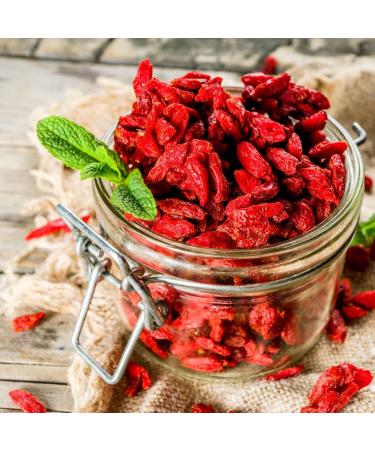  Kuchnia Zdrowia Dried Goji Berries - Natural - Delicious Snack - High Quality - Kuchnia Zdrowia - Airtight Packaging - Doypack: (200g) - Buy Online on GoSupps.com
