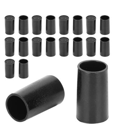PerGar 10 Pairs High Heel Protectors Heel Stoppers Heel Repair Caps Heel Protector Replacement Tips for High Heel Shoes and Stiletto Anti Slip and for Grass Outdoor(Inner Diameter 9mm)